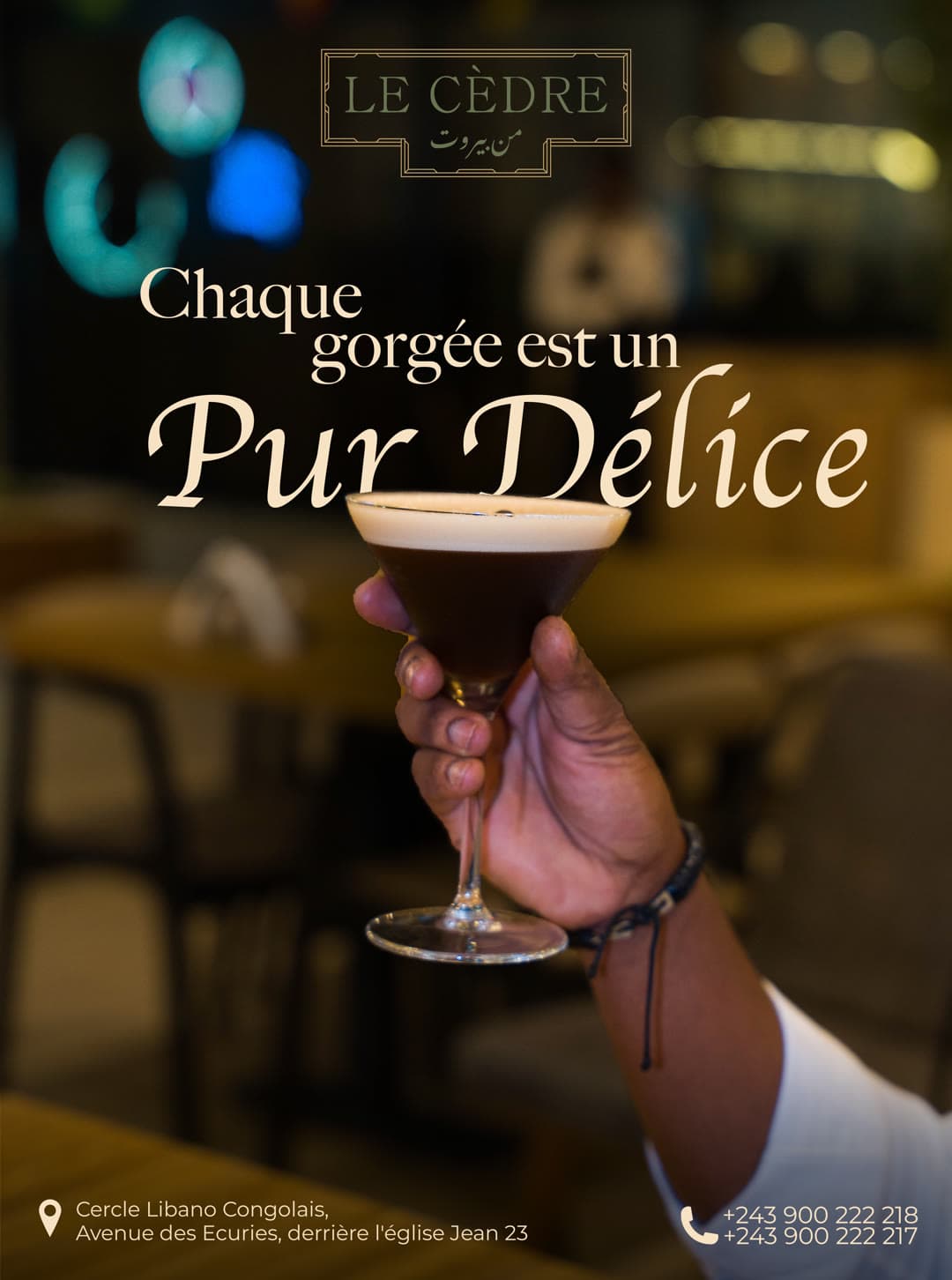 LE CÈDRE — Restauration & bars