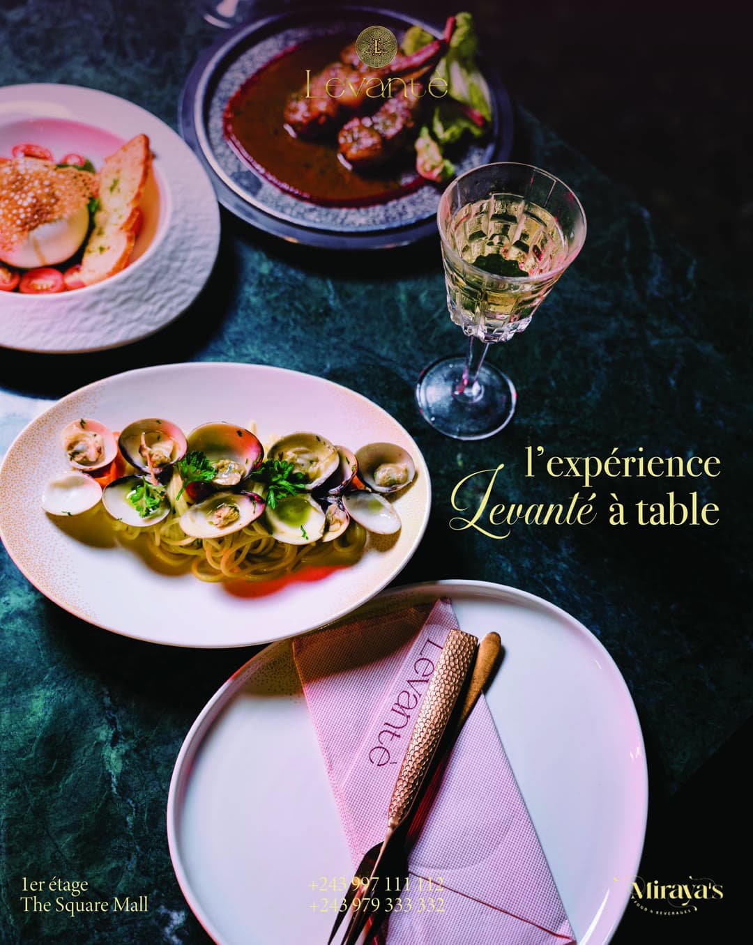 LEVANTE — Restauration & bars