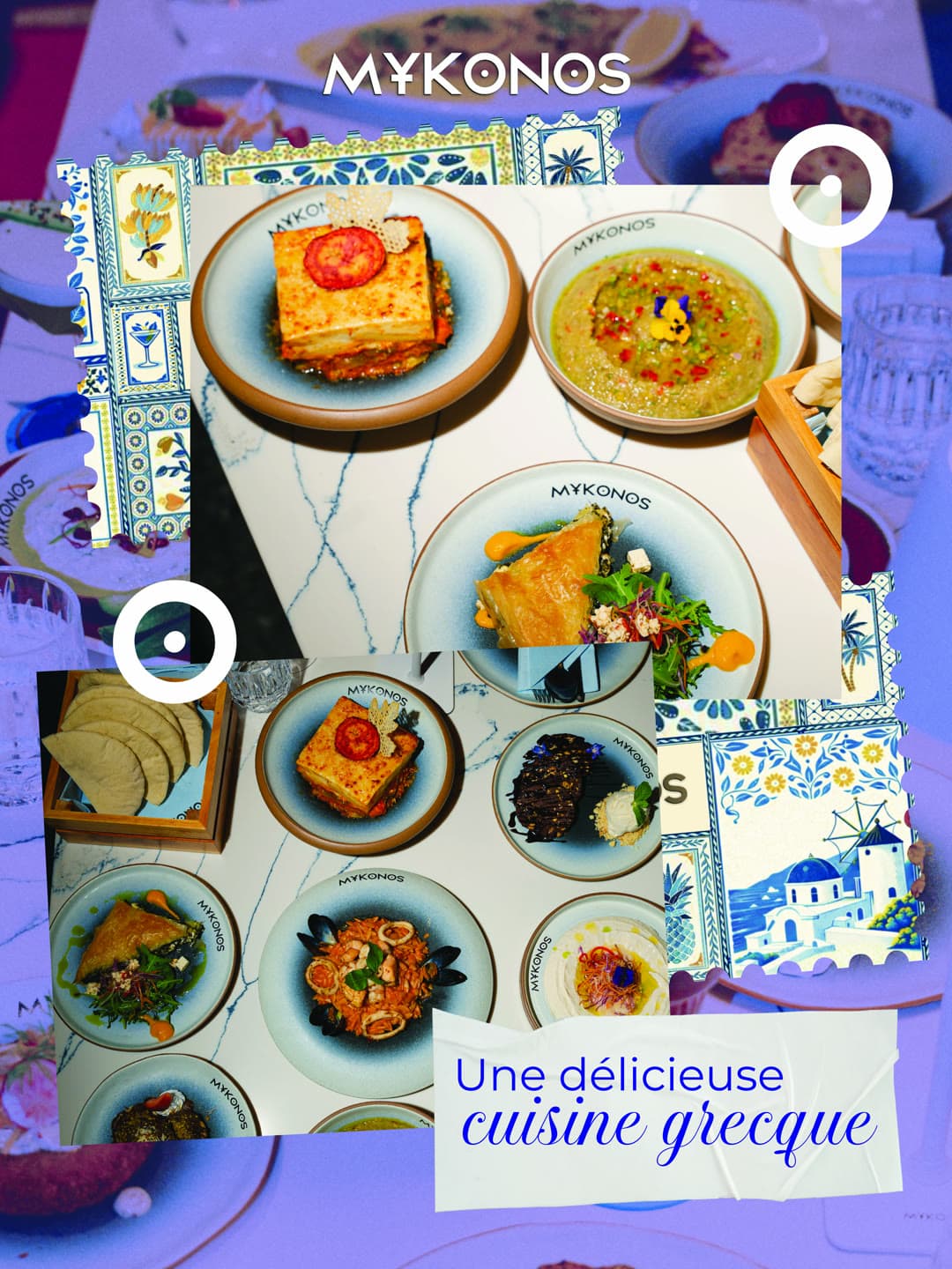 MYKONOS — Restauration & bars