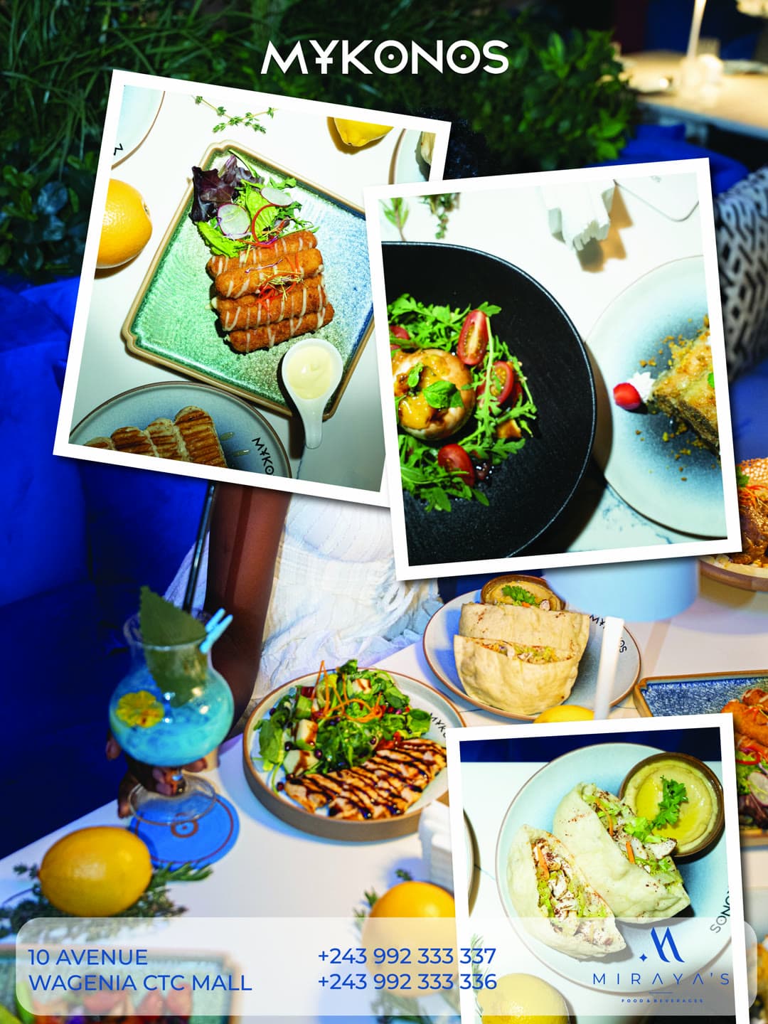 MYKONOS — Restauration & bars